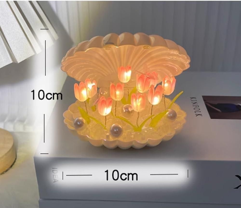 Tulip Night Light Flower Lamp Shell